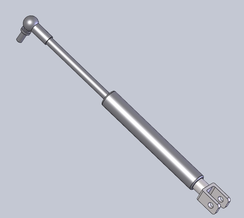 气弹簧_solidworks 2020_模型图纸